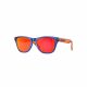 OAKLEY FROGSKINS XXS PRIZM RUBY LENSES, CRYSTAL BLUE FRAME