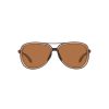 OAKLEY SPLIT TIME PRIZM BRONZE POLARIZED LENSES, MATTE SEPIA FRAME