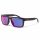 OAKLEY HOLBROOK FRAME-MATTE BLACK LENS-POSITIVE RED IRIDIUM