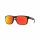 OAKLEY HOLBROOK FRAME-POLISHED BLACK LENS-PRIZM RUBY POLARIZED