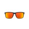 OAKLEY HOLBROOK FRAME-POLISHED BLACK LENS-PRIZM RUBY POLARIZED