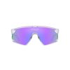 OAKLEY BXTR METAL PRIZM VIOLET LENSES, MATTE CLEAR FRAME