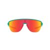 OAKLEY CORRIDOR PRIZM RUBY LENSES, MATTE CELESTE FRAME 42