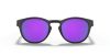 OAKLEY LATCH FRAME-MATTE BLACK LENS-PRIZM VIOLET