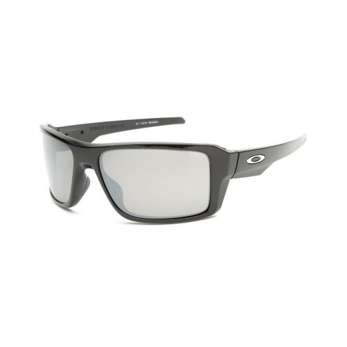 OAKLEY DOUBLE EDGE FRAME-POLISHED BLACK LENS-PRIZM BLACK POLARIZED