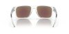 OAKLEY HOLBROOK XL FRAME-POLISHED CLEAR LENS-PRIZM SAPPHR IRIDIUM POLARIZED