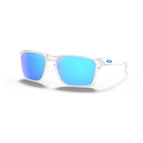 OAKLEY SYLAS FRAME-POLISHED CLEAR LENS-PRIZM SAPPHIRE