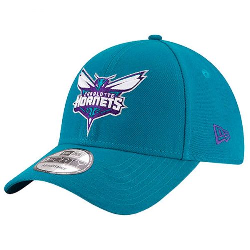 NEW ERA THE LEAGUE CHARLOTTE HORNETS OTC CAP TURQUOISE BLUE