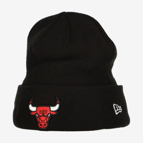 NEW ERA KAPA NBA ESSENTIAL KNIT CUFF CHICAGO BULLS BLACK/RED