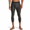 UNDER ARMOUR UA HG ARMOUR 3/4 LEGGING GRAY