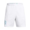 UNDER ARMOUR CURRY SPLASH SHORT WHITE