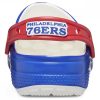 CROCS NBA PHILADELPHIA 76ERS CLASSIC CLOG WHITE 48-49