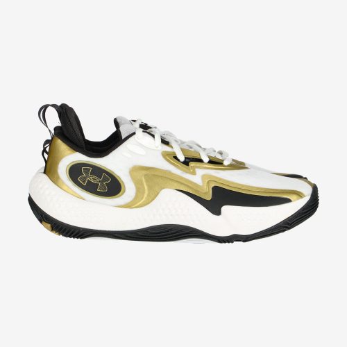 UNDER ARMOUR UA Spawn 5 White/Black/Metallic Gold 47