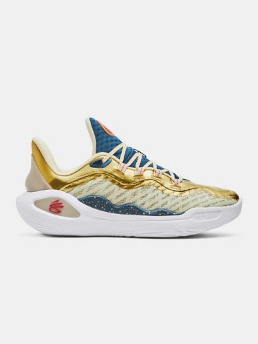 UNDER ARMOUR CURRY 11 CHAMPION MINDSET LEMON ICE/METALLIC GOLD/RED 405