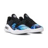 UNDER ARMOUR CURRY 4 LOW FLOTRO BLACK/SKY BLUE 45