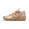 PUMA MB.03 LAMELO BALL CHINESE NEW YEAR PUMA GOLD-FLURO PEACH PES 38