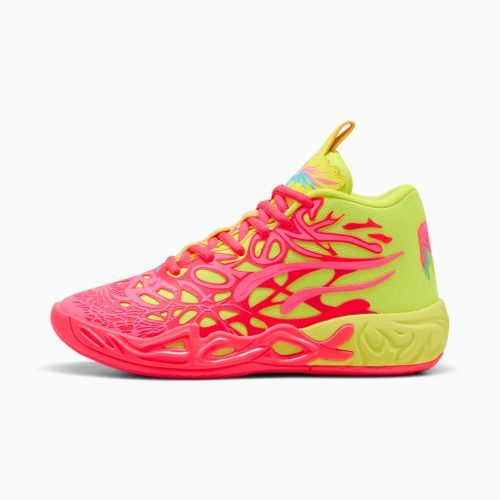 Puma MB.04 Lamelo Ball 1Love Jr Pink Alert-Yellow Alert