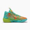 Puma MB.04 Lamelo Ball Scooby Doo Aquatic-Lime Smash-Heat Fire 445