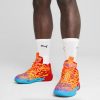 Puma MB.04 Lamelo Ball Phoenix Red-Orange Glow-Fluro Orange Pes-Purple Glimmer