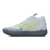 PUMA MB.03 LAMELO BALL HILLS Feather Gray-Lime Smash