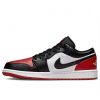 Air Jordan 1 Low Bred Toe 2.0 White/Black-Varsity Red-White 44