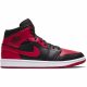 AIR JORDAN 1 MID BLACK/GYM RED-WHITE