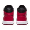 AIR JORDAN 1 MID BLACK/GYM RED-WHITE