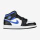 JORDAN 1 MID (GS) WHITE/RACER BLUE-BLACK