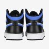 AIR JORDAN 1 MID (GS) WHITE/RACER BLUE-BLACK