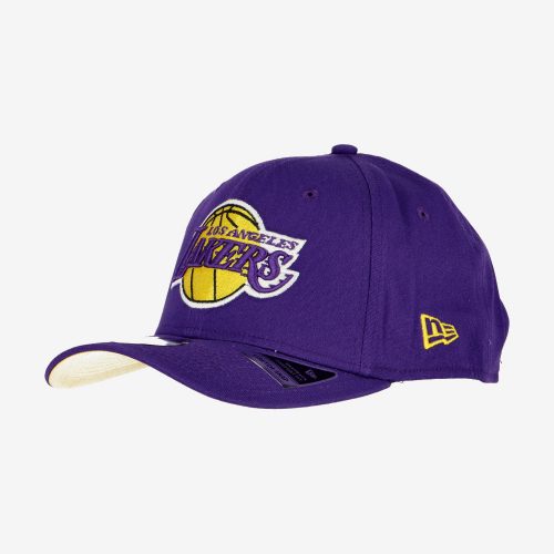 NEW ERA LOS ANGELES LAKERS NBA TEAM COLOUR 9FIFTY STRETCH SNAPBACK CAP PURPLE