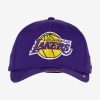 NEW ERA LOS ANGELES LAKERS NBA TEAM COLOUR 9FIFTY STRETCH SNAPBACK CAP PURPLE