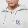 K1X NYC ZIP HOODY GREY