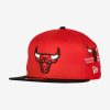 NEW ERA CHICAGO BULLS ALL OVER PATCH 9FIFTY RED