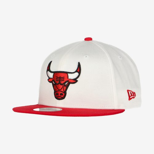 NEW ERA CHICAGO BULLS CROWN PATCHES 9FIFTY WHITE/RED