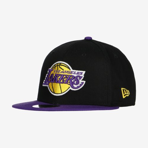 NEW ERA LOS ANGELES LAKERS TEAM PATCH 9FIFTY BLACK