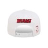 NEW ERA MIAMI HEAT WHT CROWN TEAM 9FIFTY WHITE S/M