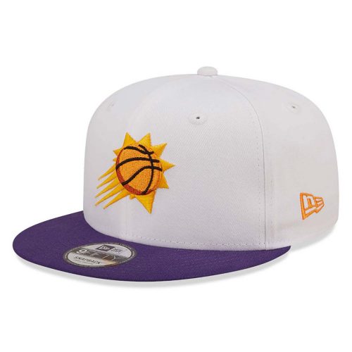 NEW ERA PHOENIX SUNS WHT CROWN TEAM 9FIFTY WHITE M/L