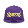 NEW ERA LOS ANGELES LAKERS FLOWER WORDMARK 9FIFTY PURPLE