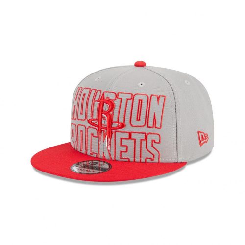 NEW ERA HOUSTON ROCKETS 2023 NBA DRAFT 950 GREY RED ONE