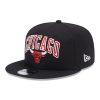 NEW ERA NBA PATCH 9FIFTY CHICAGO BULLS BLACK S/M