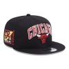 NEW ERA NBA PATCH 9FIFTY CHICAGO BULLS BLACK S/M