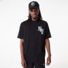 NEW ERA NBA TEAM GRPHC BP OS TEE BROOKLYN NETS BLACK S