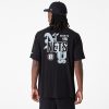 NEW ERA NBA TEAM GRPHC BP OS TEE BROOKLYN NETS BLACK S