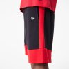 NEW ERA NBA COLOUR BLOCK SHORT CHICAGO BULLS BLACK XL