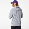 NEW ERA PULOVER TEAM SCRIPT HOODY LOS ANGELES LAKERS GREY M