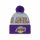 NEW ERA KNIT NBATO 23 LOS ANGELES LAKERS PURPLE