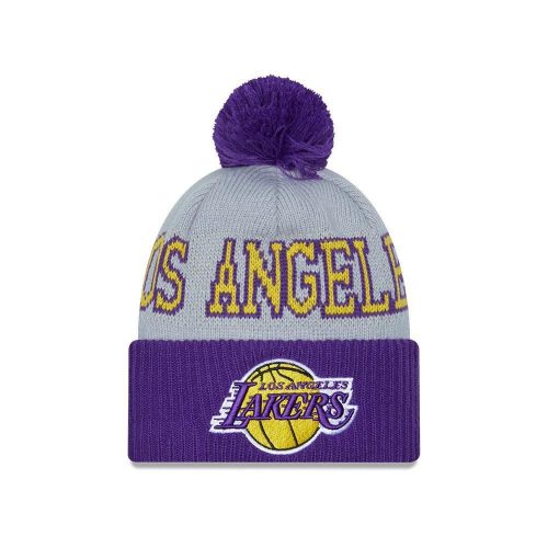 NEW ERA KNIT NBATO 23 LOS ANGELES LAKERS PURPLE