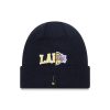 NEW ERA MULTI PATCH BEANIE LOS ANGELES LAKERS BLACK