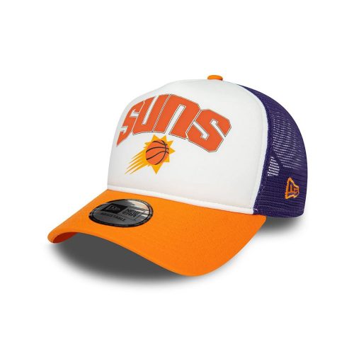 New Era NBA Retro Phoenix Suns E-Frame Trucker Cap Orange ONE