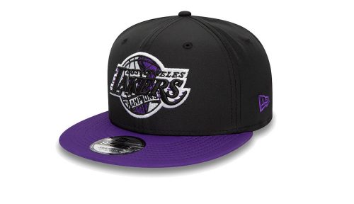 New Era Infill Los Angeles Lakers 9FIFTY Cap Black